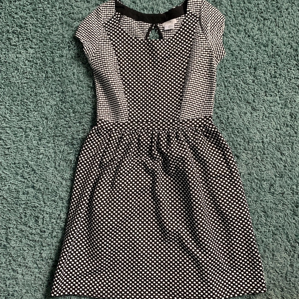 Babydoll polka dots dress